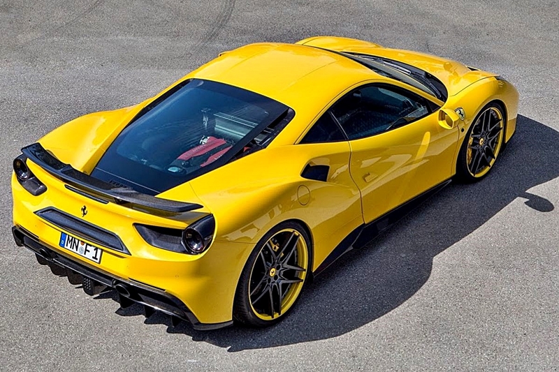 Ferrari 488 GTB – Novitec style Carbon Rear Wing 01